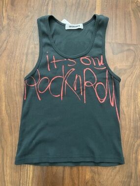 Free People x Daydreamer Rollong Stones tank